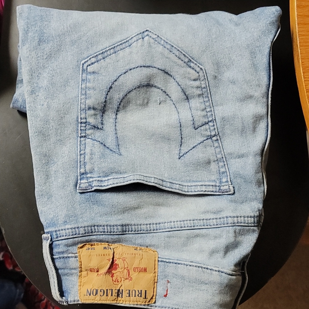 TRUE RELIGION MENS JEANS RELAXED SLIM